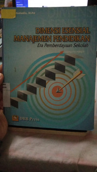 Image of Dimensi esensial manajemen pendiidkan era pemberdayaan sekolah
