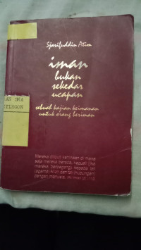 Image of Iman bukan sekedar ucapan