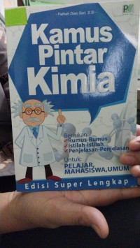 Image of Kamus pintar kimia