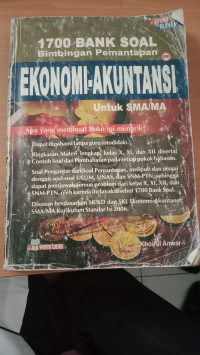 Image of 1700 Bank soal Bimbingan Pemantapan Ekonomi-Akuntansi