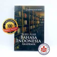 Image of Buku ajar bahasa indonesia akademik