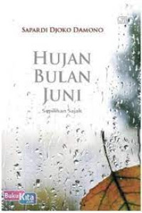 Image of Hujan bulan juni : sepilihan sajak