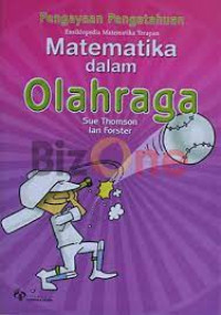 Image of Ensiklopedia matematika terapan : Matematika dalam olahraga