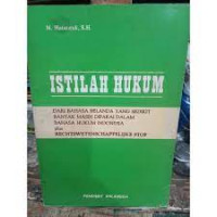 Image of Istilah hukum