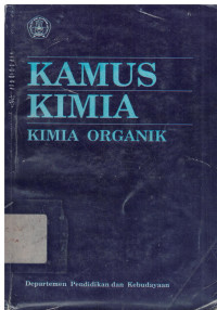 Image of KAMUS KIMIA (Kimia organik)