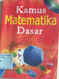 Image of Kamus matematika dasar