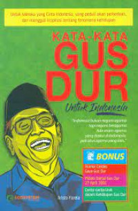 Image of Kata-kata GUSDUR untuk Indonesia