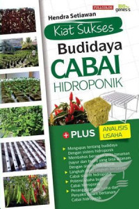 Image of Kiat Sukses Budidaya Cabai Hidroponik
