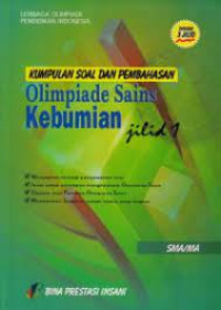 Image of Kumpulan soal dan pembahasan olimpiade sains kebumian jilid 1