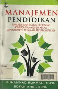 Image of Manajemen pendidikan