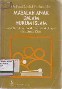 Image of Masalah anak dalam hukum islam