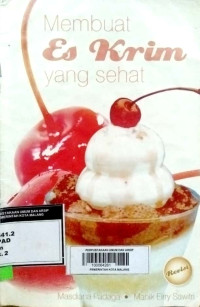 Image of Membuat es krim yang sehat