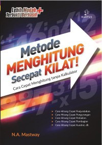 Image of Metode menghitung secepat kilat