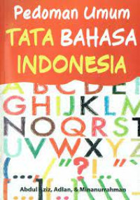 Image of Pedoman umum tata bahasa indonesia