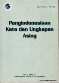 Image of Pengindonesiaan kata dan ungkapan asing