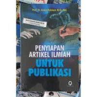 Image of Penyiapan artikel ilmiah untuk publikasi