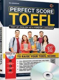 Image of Perfect score TOEFL