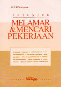 Image of Petunjuk melamar & mencari pekerjaan