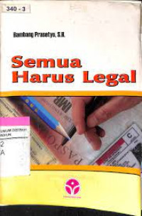 Image of Semua harus legal