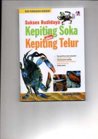 Image of Sukses budidaya kepiting soka dan kepiting telur